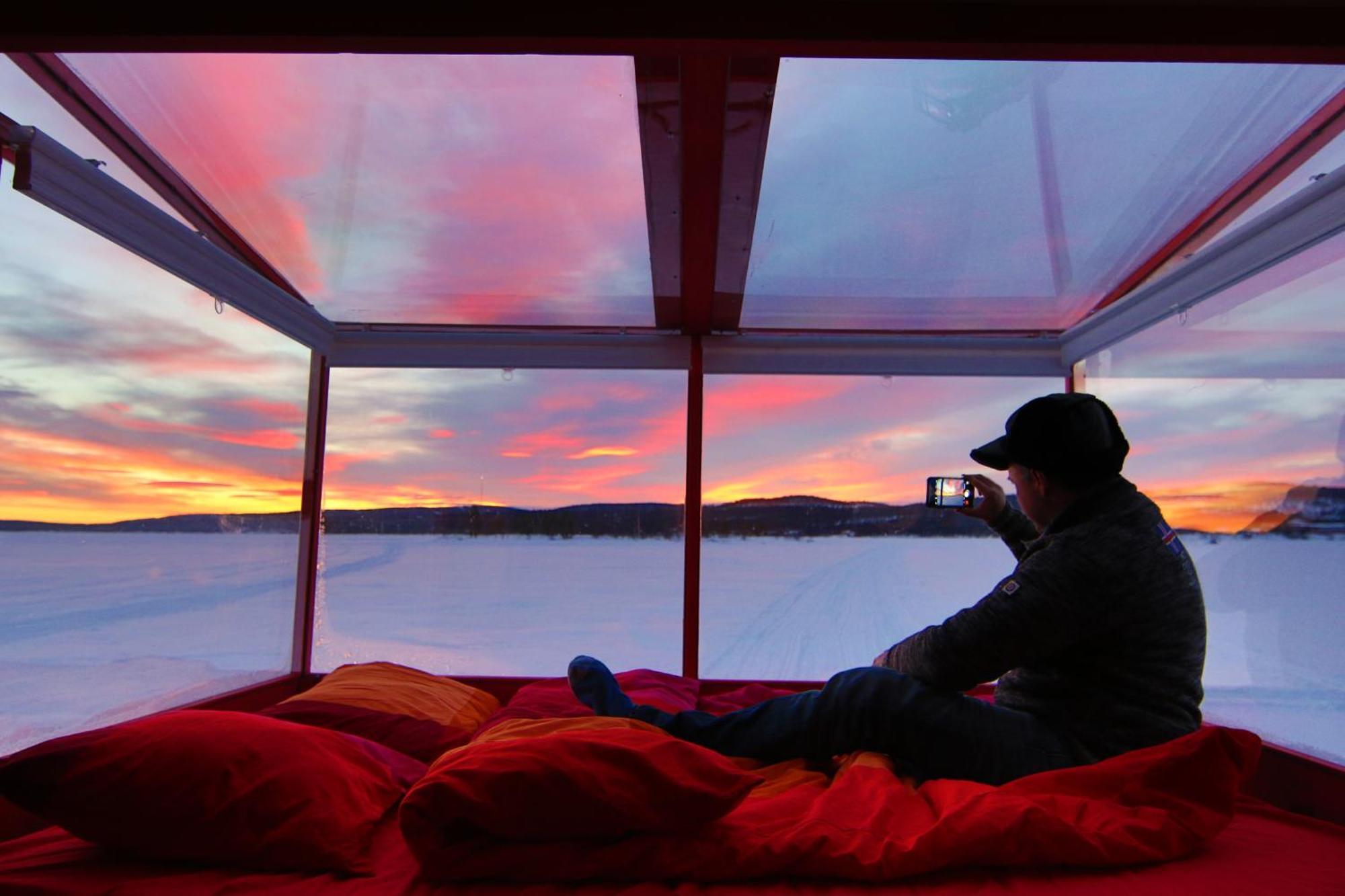 Lake Inari Mobile Cabins Cameră foto